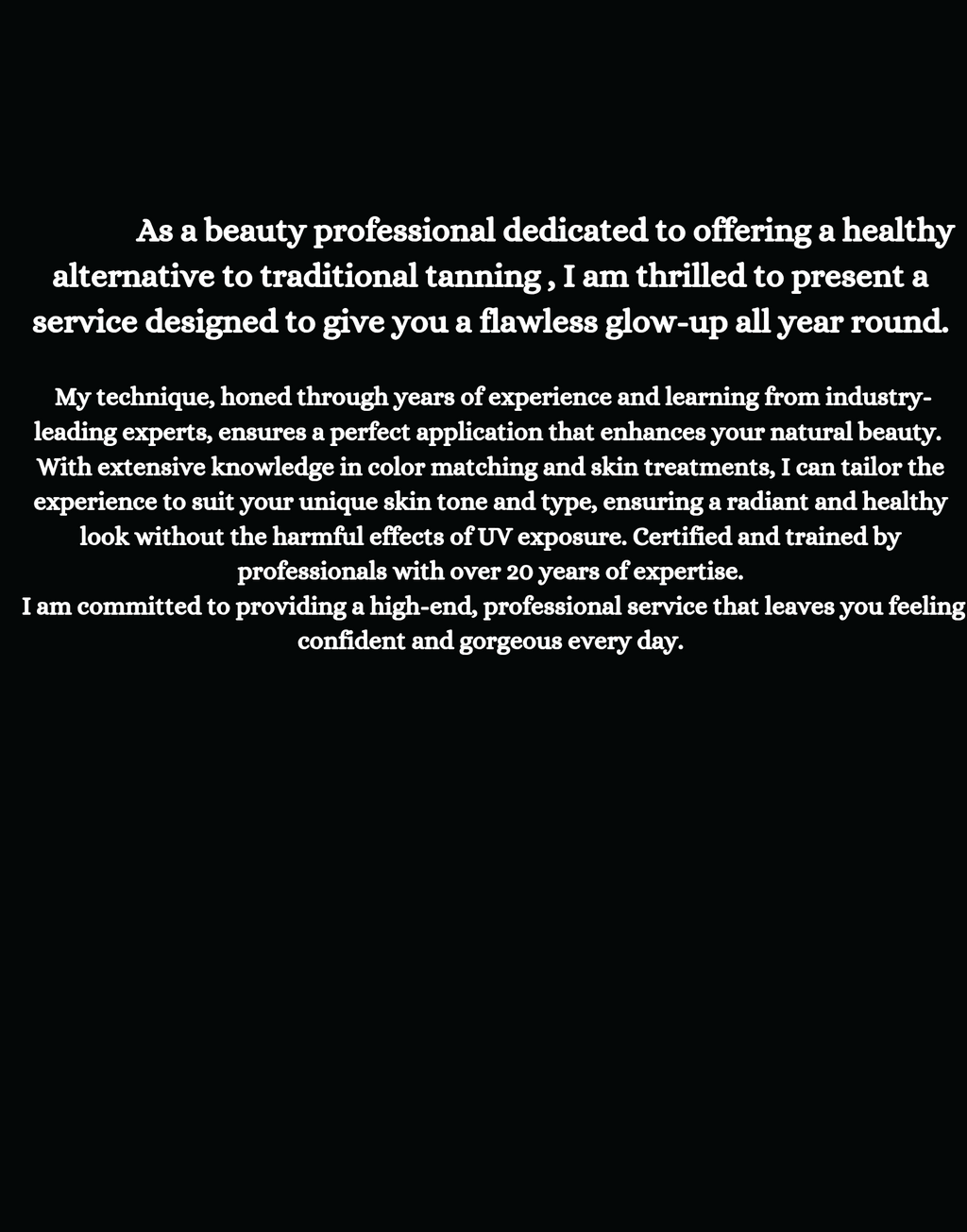 Glow up Tanning Bundle 8 (Sessions)